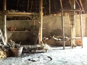 Iron Age Roundhouse Interior